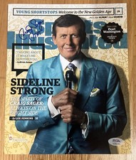 Craig Sager Auto Autograph Signed 8x10 Photo PSA COA Rare