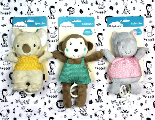 Babydream ROSSMANN Spieluhr Koala Bär / Affe / Nilpferd