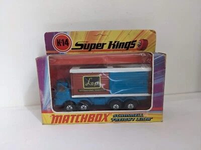 matchbox super kings k14 k-14 scammell freight liner - Photo 1/4