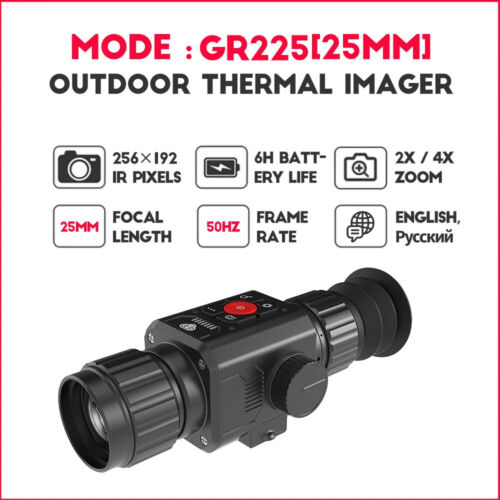 HT-C8 25mm~35mm Lens Digital IR Night Vision Monocular 384x288 Thermal Telescope - Picture 25 of 29