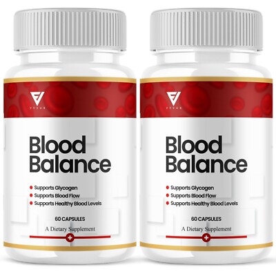 (2 Pack) Blood Balance Glycogen Pills BloodBalance Glyco Support (120 Capsules)