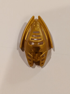 Lego Bionicle Kanohi Mask Pearl Gold Kraahkan Replica | eBay