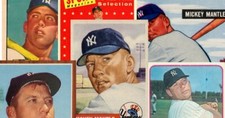 Mickey Mantle New York Yankees MLB GOAT HOF Insert Rookie All Star Chrome PSA