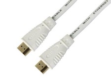 Techly Cavo High Speed HDMI&trade; con Ethernet 5 metri Bianco