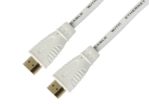 Techly Cavo High Speed HDMI™ con Ethernet 5 metri Bianco