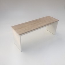 Bank Sitzbank Esszimmerbank  Küchenbank Dielenbank Rita Weiß Sonoma 110x35 NEU