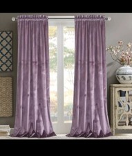 Darkening Luxurious Velvet Curtains 52Wx84L /2 Panels.