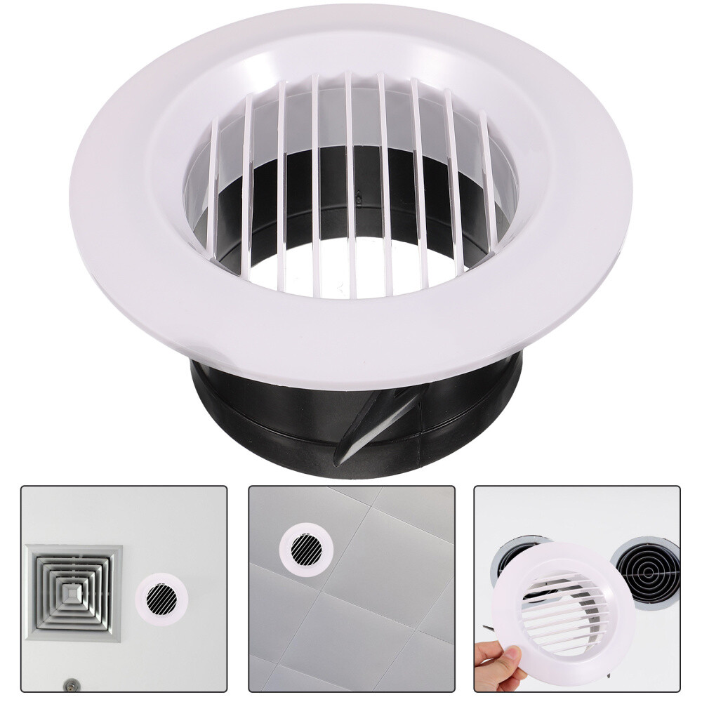 Wall Vent Hood Exterior Bathroom Exhaust Fan Cover Outdoor Vent Cover | eBay