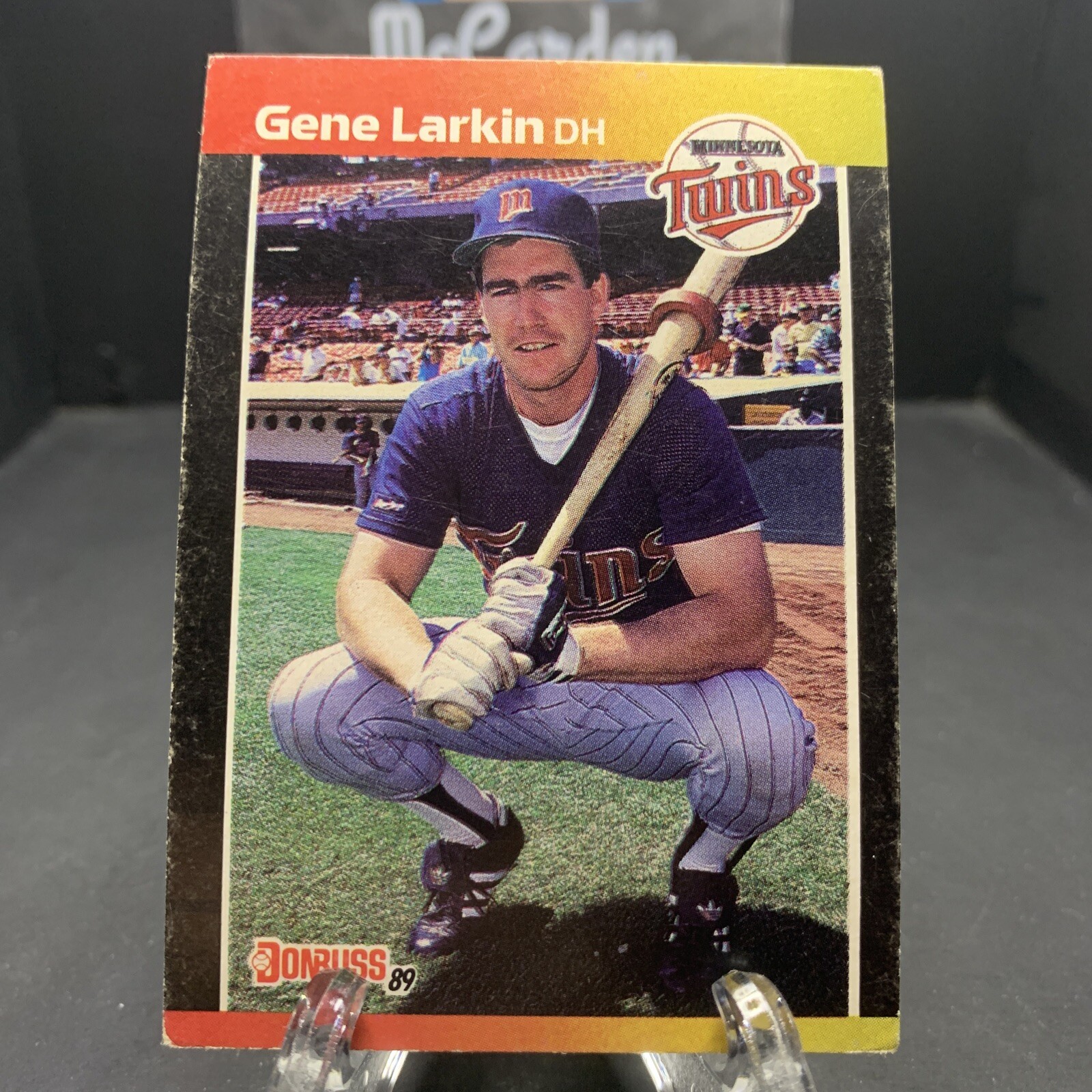 1989 Donruss Gene Larkin #355 Minnesota Twins