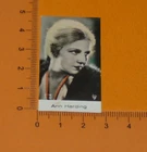 CARD 1935-1940 FILM STARS MOVIE HOLLYWOOD CINEMA ANN HARDING ACTRESS