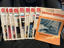 Lot of 1982 Electronic Servicing  Technology Magazines