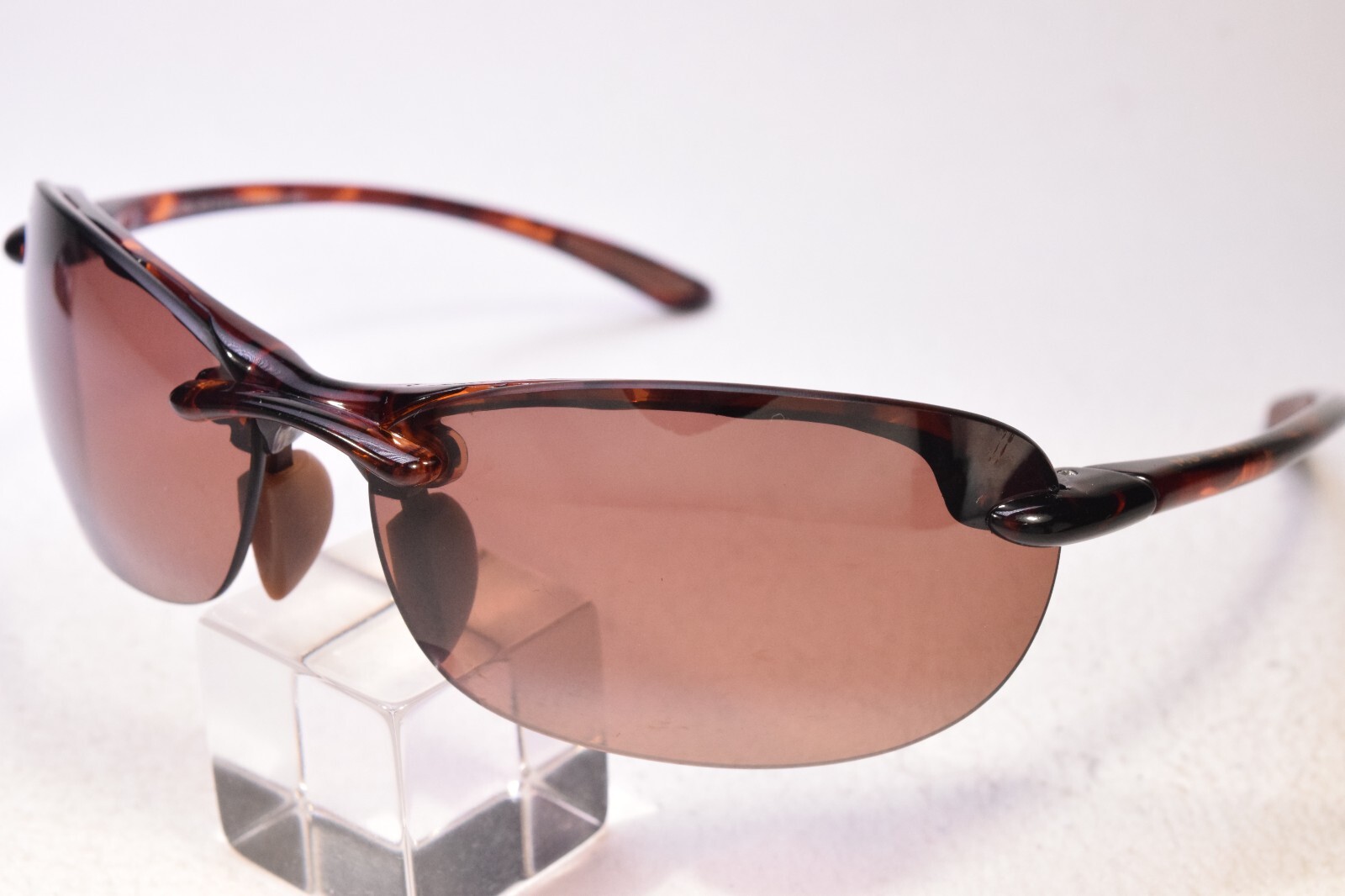 MAUI JIM SPORT MJ413 HANALEI RIMLESS SPLIT MIRRORED POLARIZED