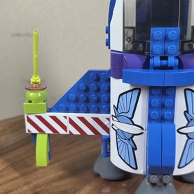 LEGO Toy Story Buzz's Star Command Spaceship 7593 100% Complete No Minifigures