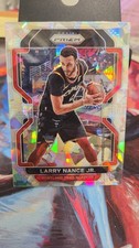 2021-22 Panini Prizm- Larry Nance Jr. Card #126, Cracked Ice Prizm