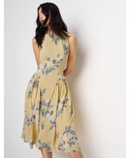 REFORMATION ANELIS DRESS NEW DAY Floral A-Line Sleeveless Midi Drop Waist Choose