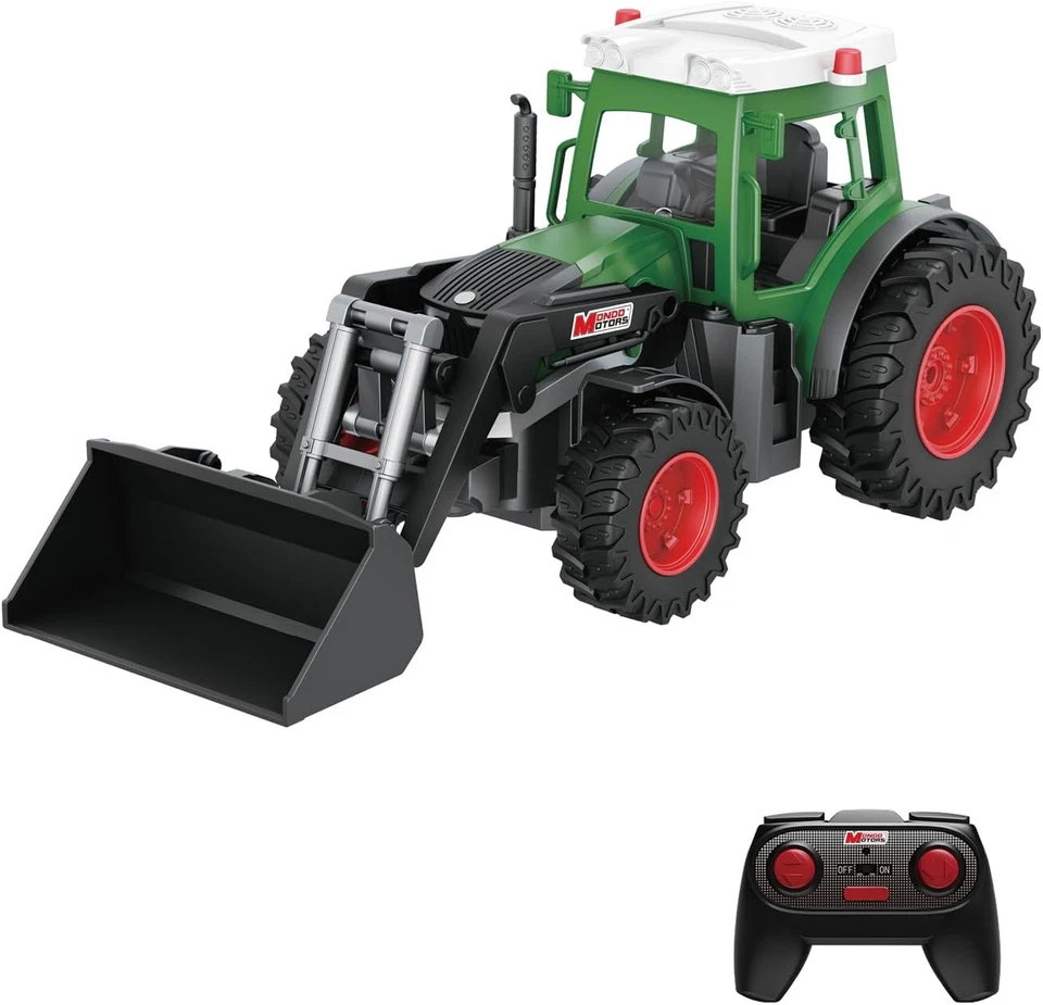 Motors Trattore Con Benna Radiocomandato, Modello in Scala 1:24, Pacco Batterie - Immagine 2 di 4