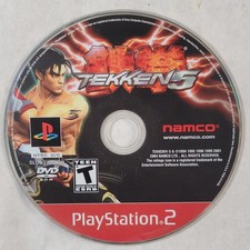 Tekken 5 [Greatest Hits] Sony PlayStation 2 PS2, 2004 Loose Disc Only Namco