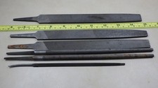 Vintage Lot Of Files Rasps Oberg Made In Sweden Round Flat