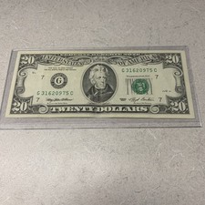 United States of America Federal Reserve Note $20 Dollars  1993