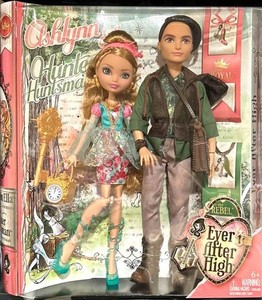 Poupées Ever After High BFX05 - Ashlynn Ella Et Hunter Huntsman (lot De 2), Mattel, Occasion