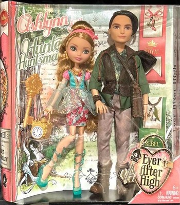 2013 Mattel Ever After High~Ashlynn Ella and Hunter Huntsman Dolls Gift Set~NFRB