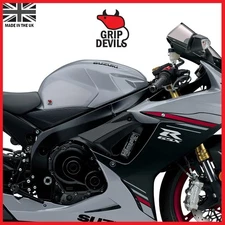 Grip Devils Tank Grips: Suzuki GSX-R600 and GSX-R750 2011-2021 Clear
