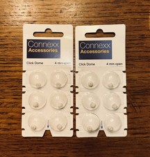Lot Of 2 Signia Connexx Hearing Aid Click Domes 8 MM