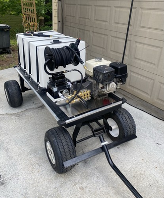 #ad Pressure Washer Tow amp; Stow Trailer $4800.00