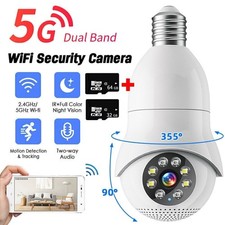 Wireless Wifi Security Camera System Outdoor Home 5G 1080P HD Night Vision Cam