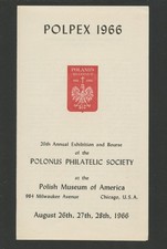 POLPEX 1966, POLUNUS PHILATELIC SOCIETY EXHIBITION AND BOURSE,  (POL6037)