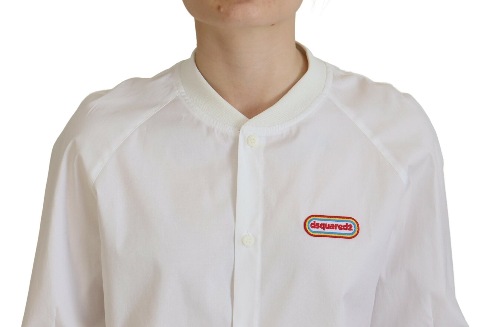 Dsquared² White Cotton Button Down Long Sleeves C… - image 4