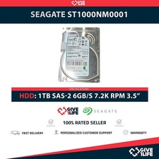 SEAGATE ST1000NM0001 1TB HDD 3.5 SAS-2 6GB/S ...