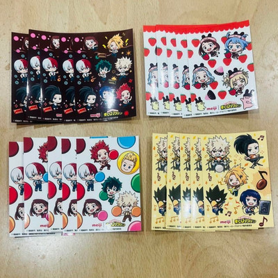 Meiji Chocolate My Hero Academia Collaboration Original Sticker