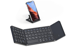 Artciety Foldable Bluetooth Keyboard, Folding Portable Wireless Keyboard with to