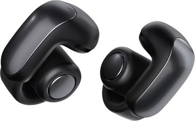 Open-Box Excellent: Bose - Ultra Open-Ear True Wireless Open Earbuds - Black