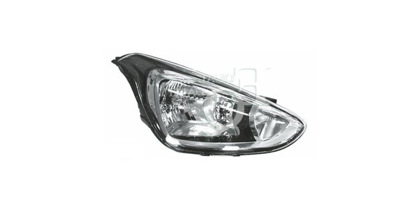 Scheinwerfer Vorne Rechts FüR Hyundai I10 Von 2013 1 Parabel Schwarz 92102B9000-image