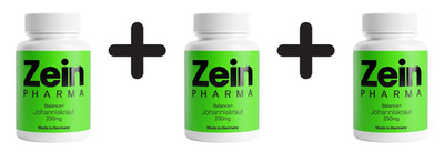 3 x Zein Pharma St. John's Wort Balance+, 230mg - 60 caps (272,17 EUR/kg)