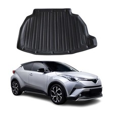 Kofferraumwanne Laderaumwanne für Toyota C-HR II 2024-2026 TPE Gummi Schwarz