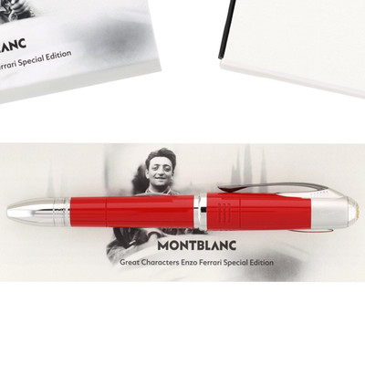 Montblanc Great Characters 2021 Enzo Ferrari Rollerball Rot ID: 132145 OVP