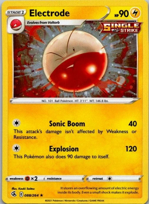 Electrode Pokémon TCG Cards for sale | eBay