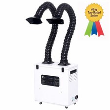 ✅220V 200W Fume Extractor Soldering Smoke Filter Absorber Welding Solder Machine