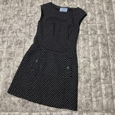 PRADA Sleeveless Dress Dot Pattern