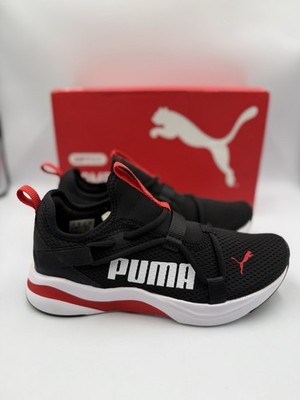 PUMA Softride Rift Slip-On Black & Red Size 6C Children s Size 6C Athletic Shoe