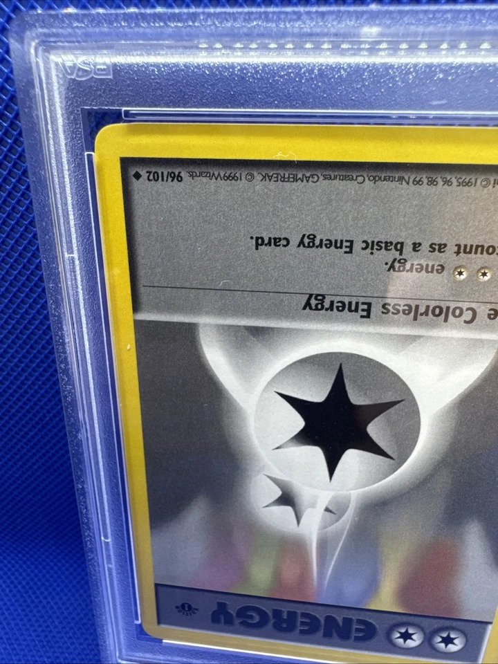 Pokemon PSA 9 MINT Double Colorless Energy 1st Edition Sahdowless Base Set Card - Image 4 of 4