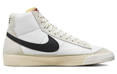 Nike Blazer Mid \'77 Pro Club White Black Sneakers DQ7673-100 Men\'s Size 8.5 Nike Blazer Mid Pro Club Remastered - Summit White DQ7673  main image 4