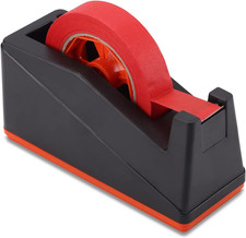 Desktop Tape Dispenser Holder with Large 3 Inch Core for Masking, Heat Transfer,
