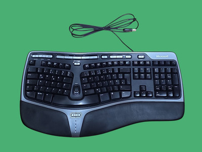    Microsoft Natural Ergonomic Keyboard Tastatur 4000 v1    (QWERTZ-Layout)