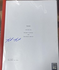 HELEN HUNT SIGNED AUTOGRAPH - Twister MOVIE SCRIPT - Official Pix COA