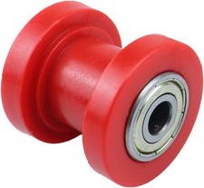 8mm Chain Roller Pulley Tensioner Guide Wheel for Motorcyc Color: RedSize: 8mm