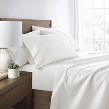 Queen Sheet Set 6 Piece - Ultra Comfortable  Breathable Cooling Queen Bed Sh...